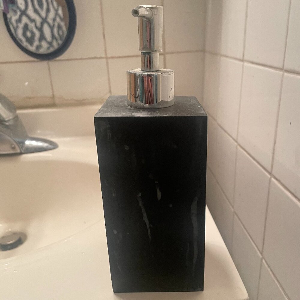 Black Soap Dispenser